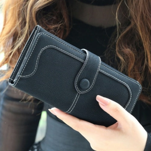 black leather wallet