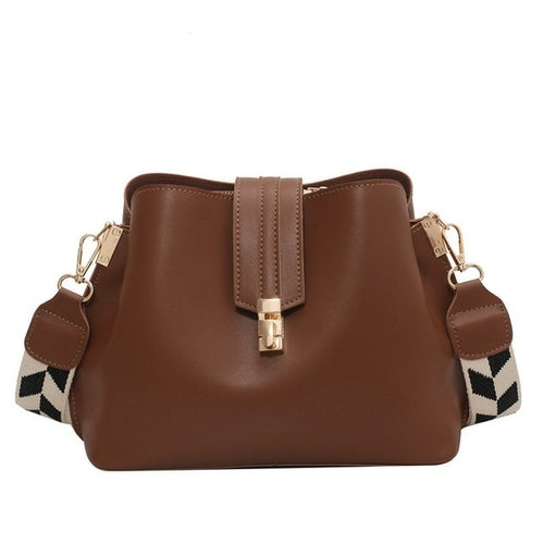 Brown Bucket Bag