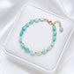 Blue-green Amazonite Bracelet