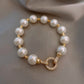 Classic Faux Pearl Beaded Bracelet For Women