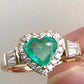 Fashion Square Imitation Emerald Ring For all Occasions