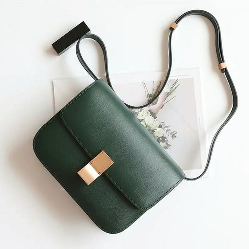 olive green shoulder bag