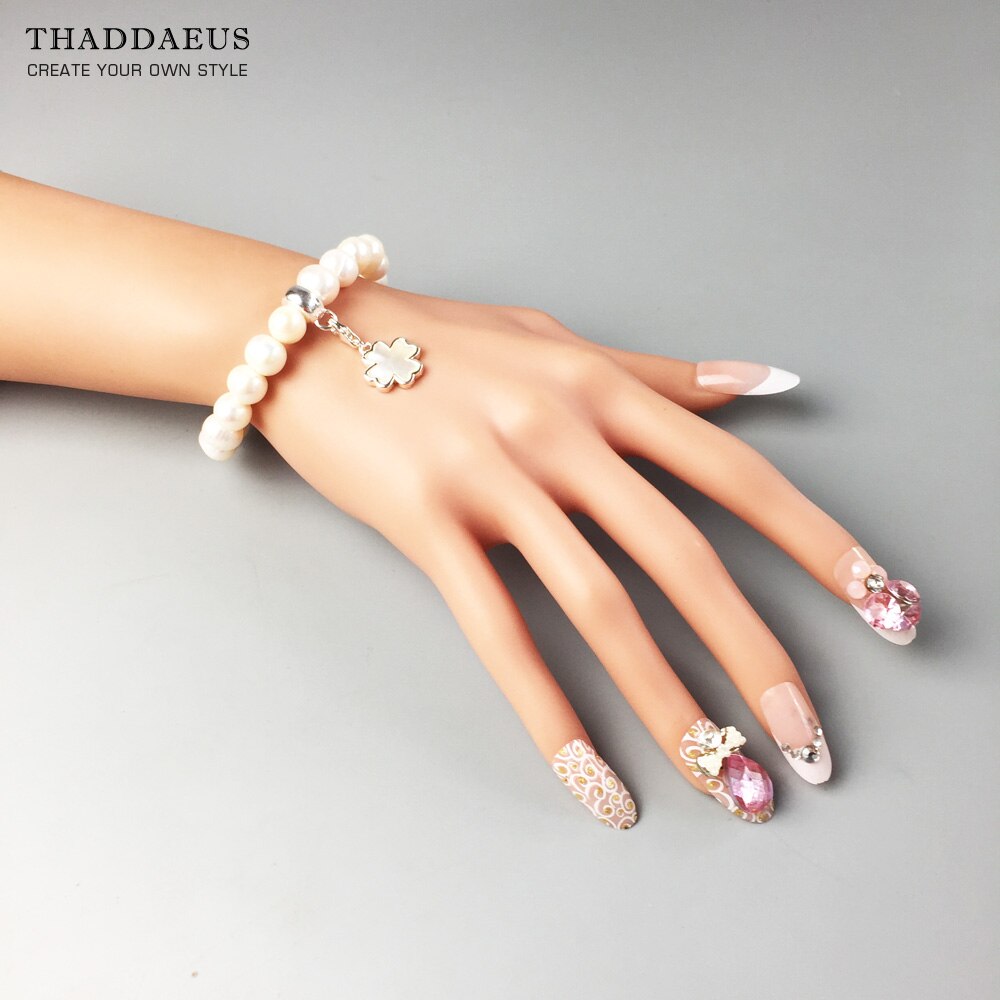 Freshwater Pearls Charm Bracelet,europe Club Style,glam Good Jewerly