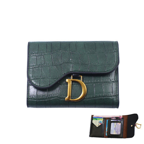 dark green wallet