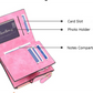 Personalized Engraving Leather Multi Layer Wallets