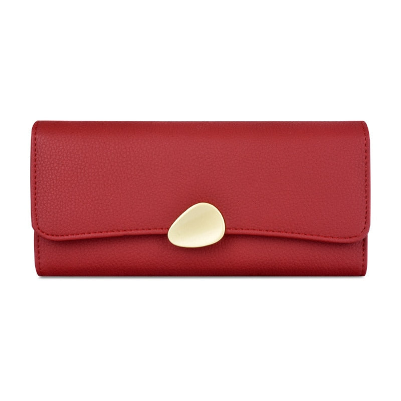 Red Clutch Wallet